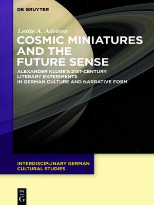 cover image of Cosmic Miniatures and the Future Sense